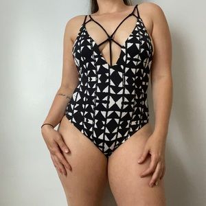 Dolce vita deep v one piece